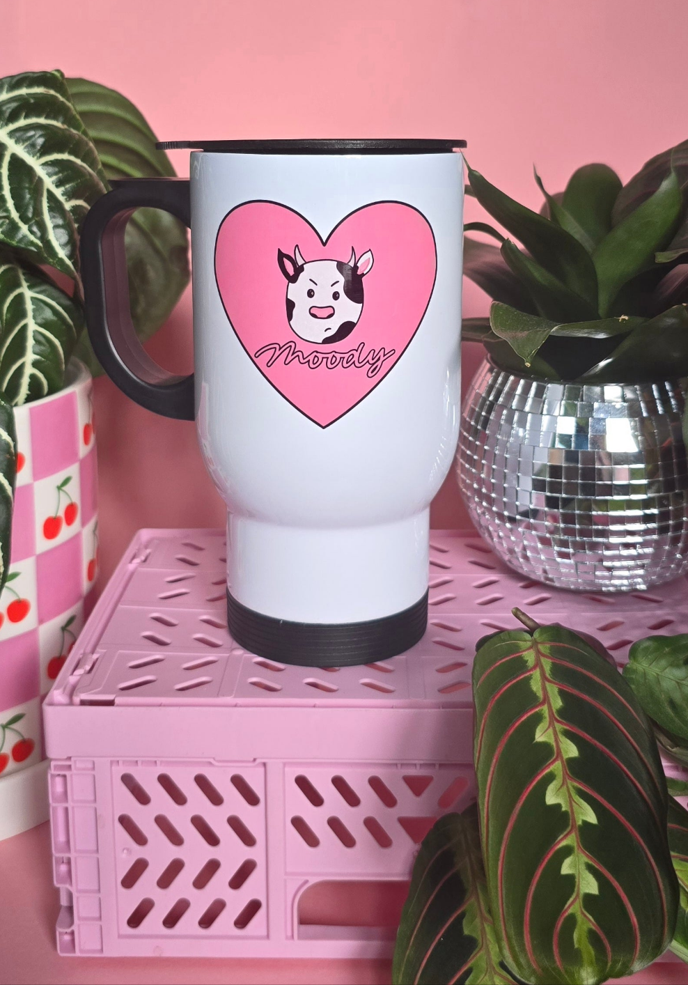 Moody Cow Travel Mug