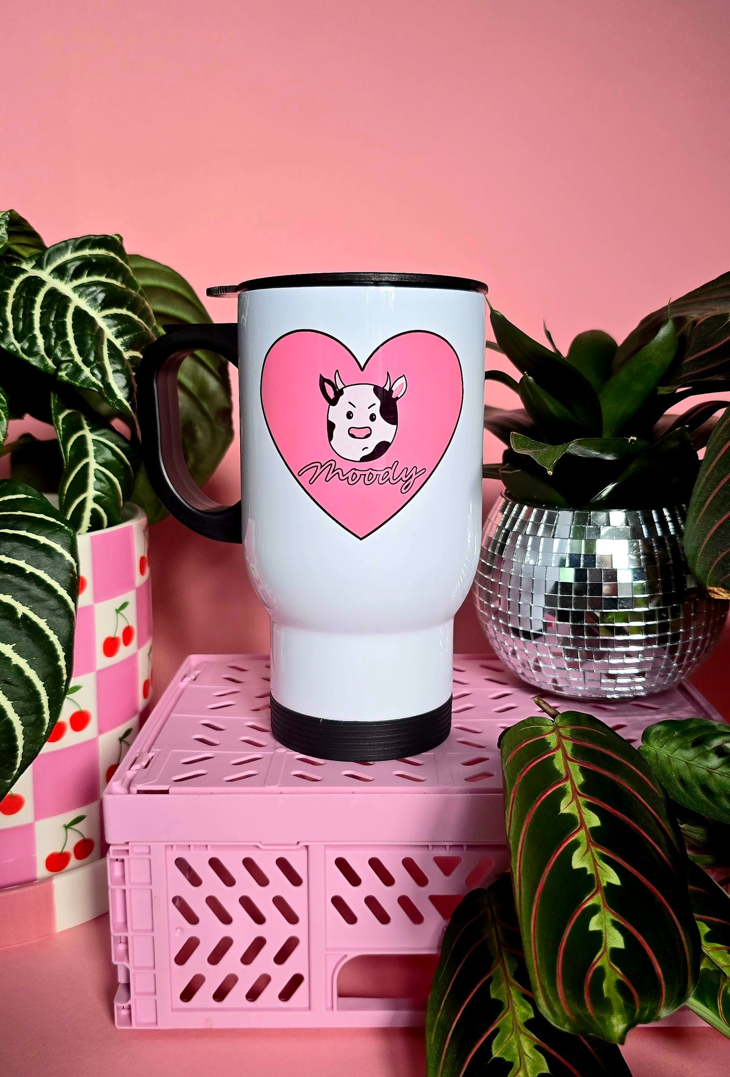 Moody Cow Travel Mug