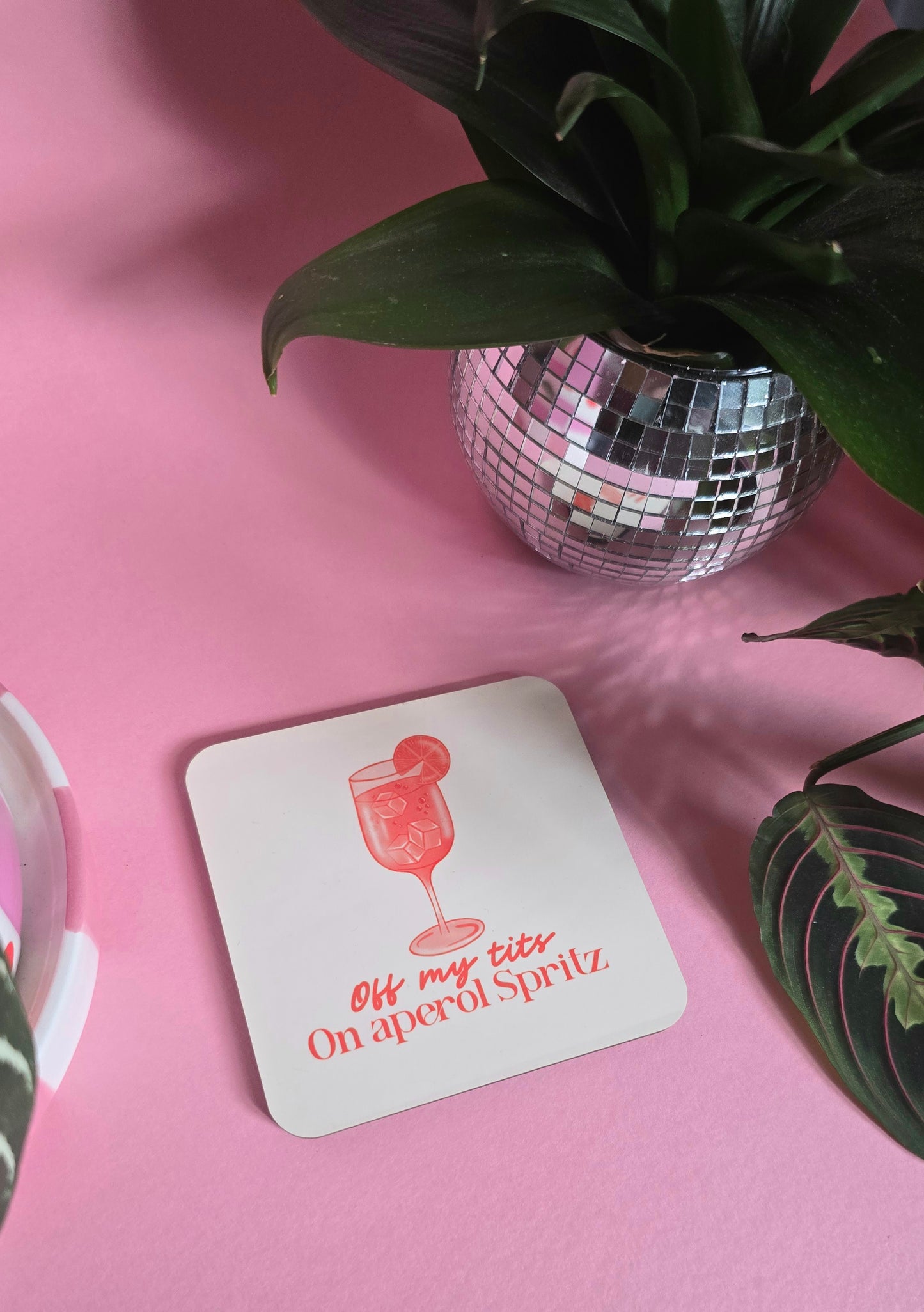 Aperol Spritz Coaster