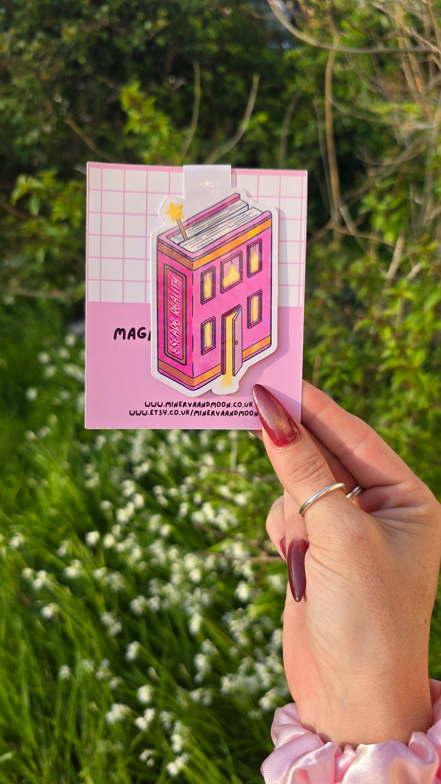 Escape Reality Magnetic Flip Bookmark