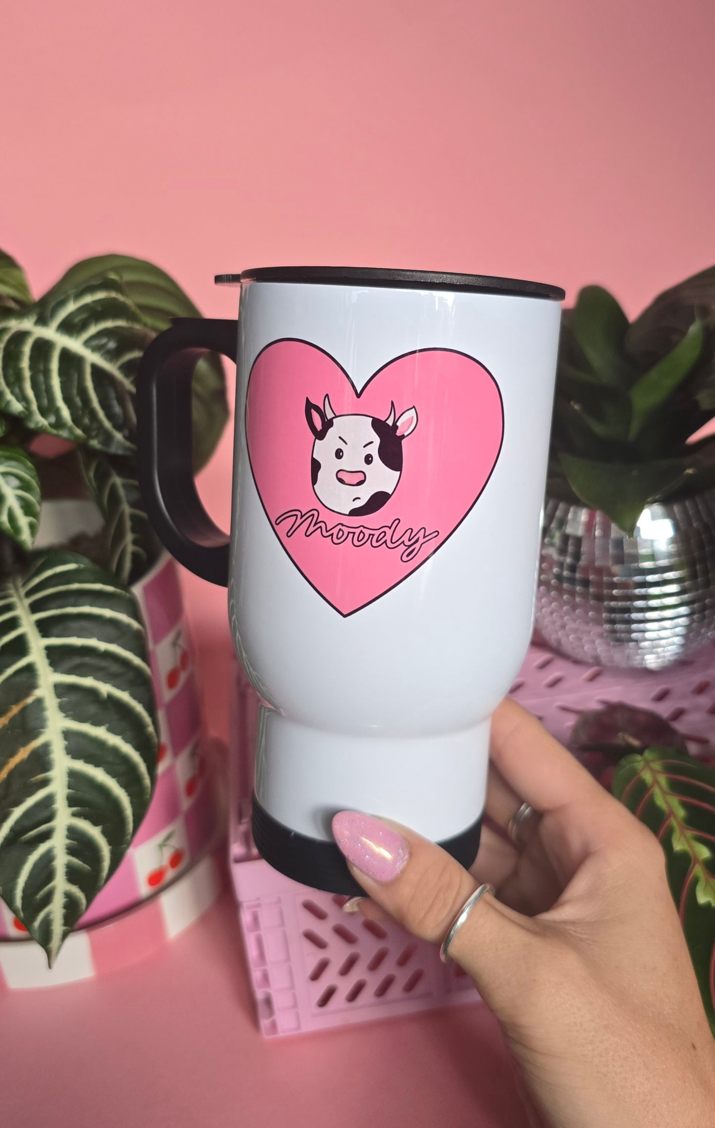 Moody Cow Travel Mug
