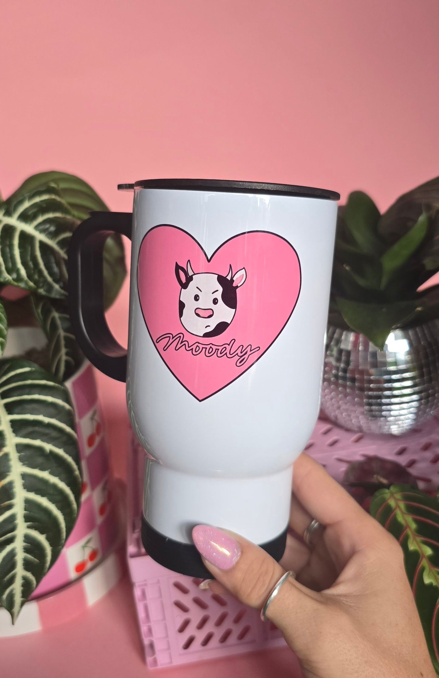 Moody Cow Travel Mug