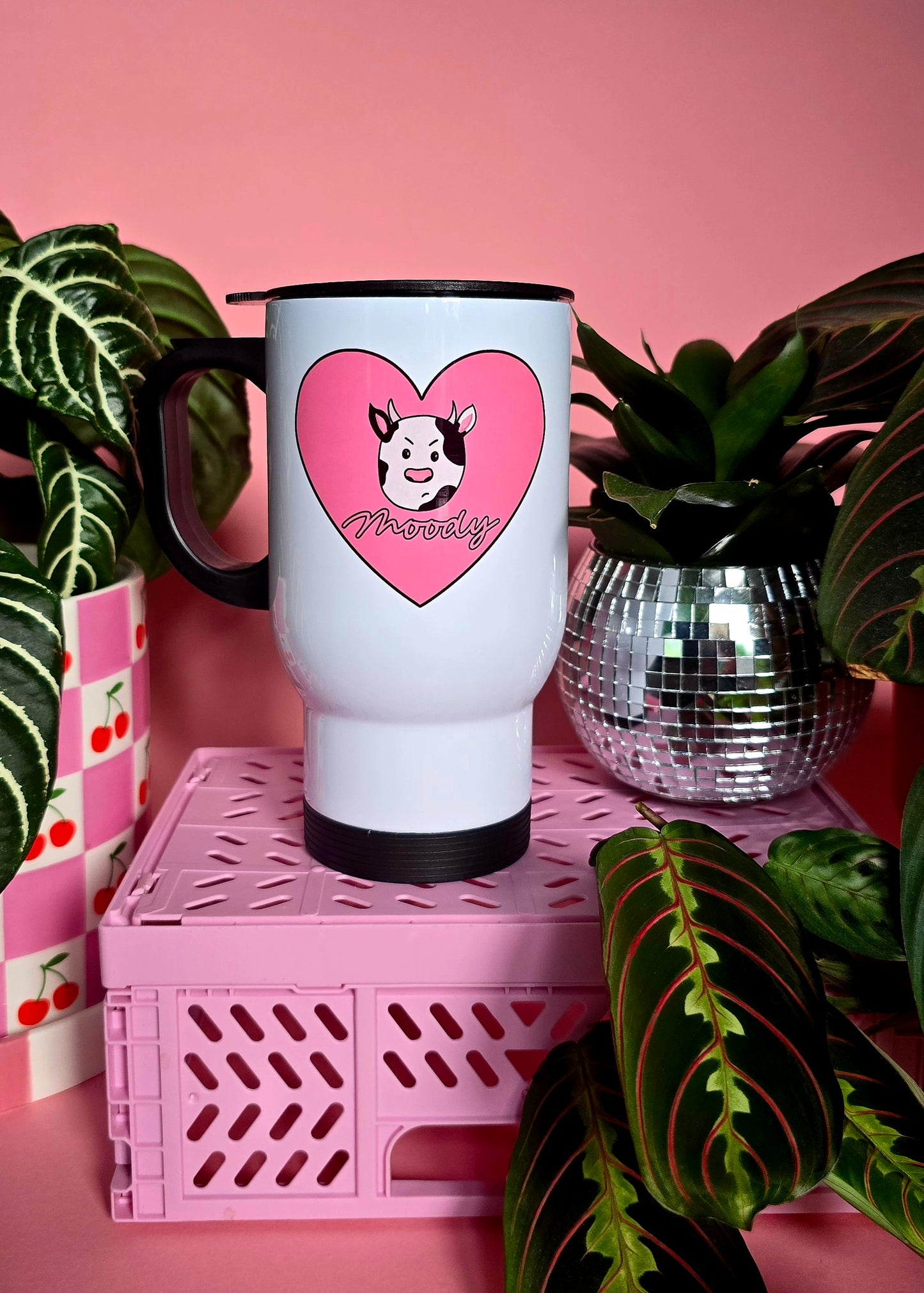 Moody Cow Travel Mug