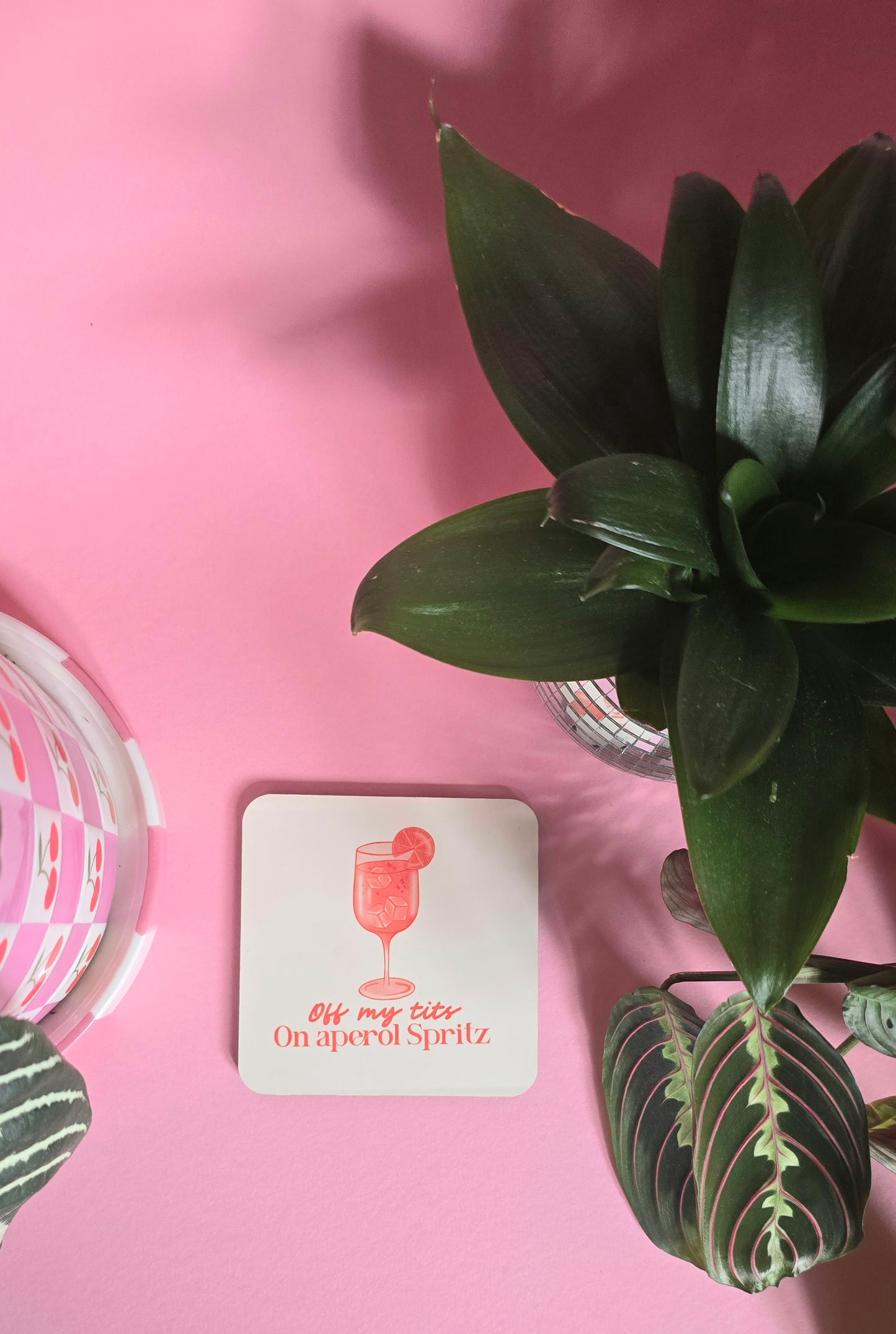 Aperol Spritz Coaster