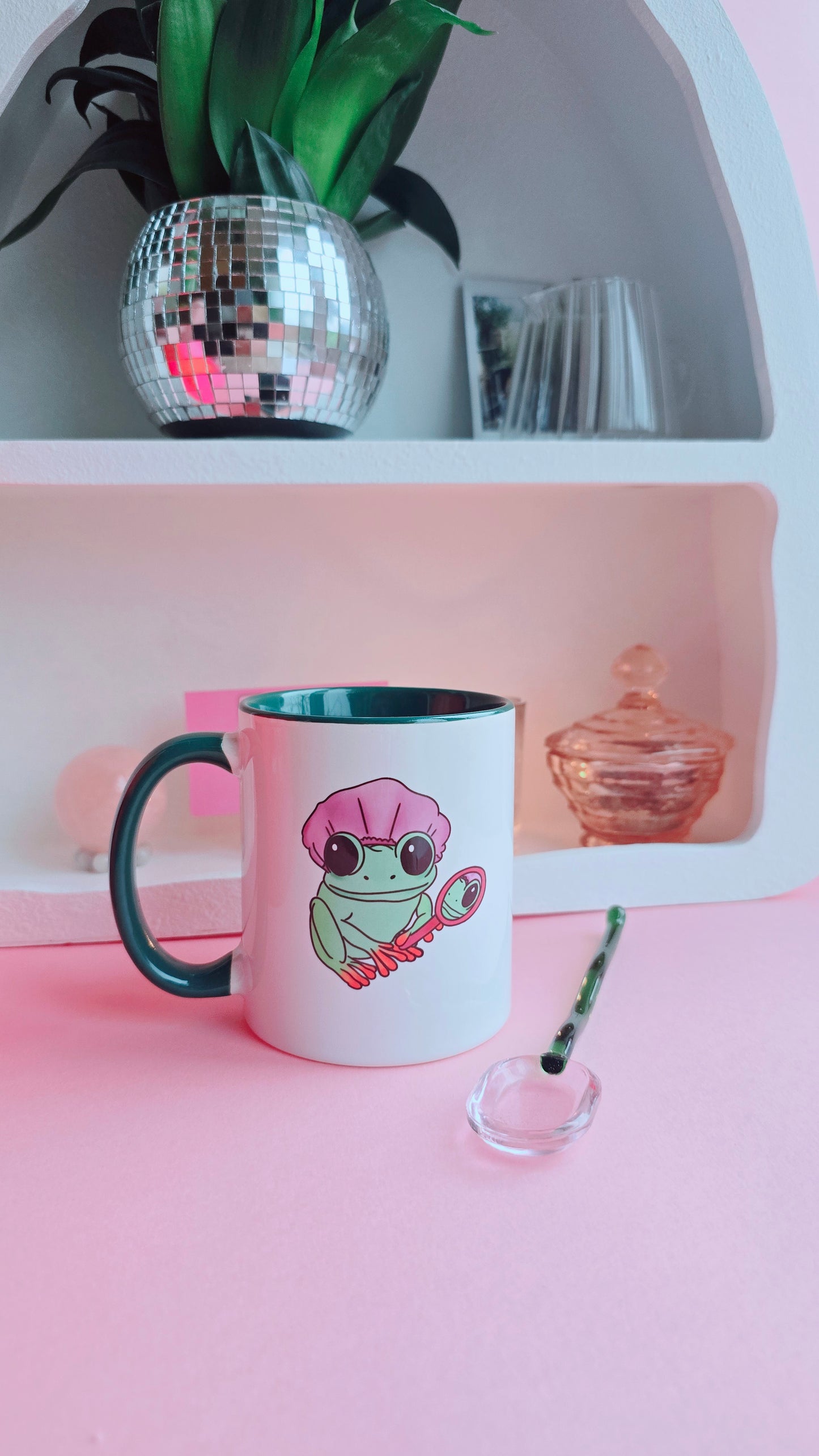 Self Care Frog Mug