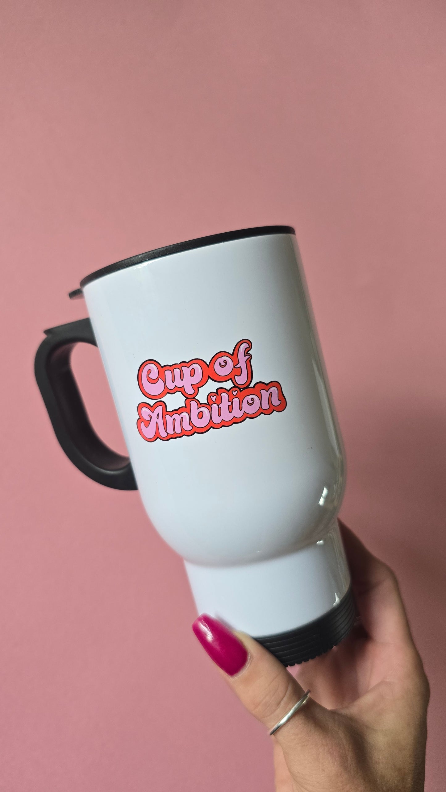 *sale* cup of ambition travel mug