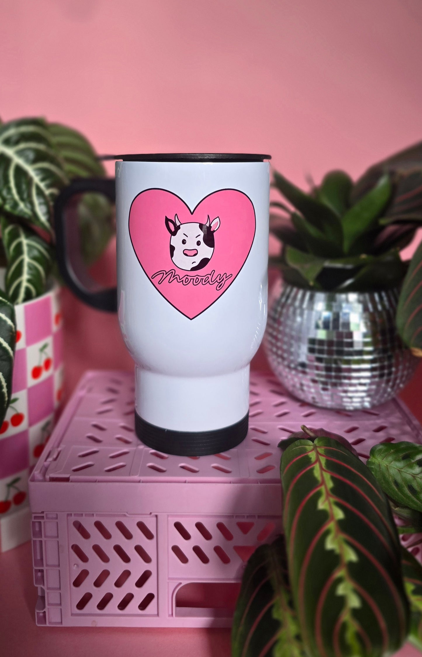 Moody Cow Travel Mug