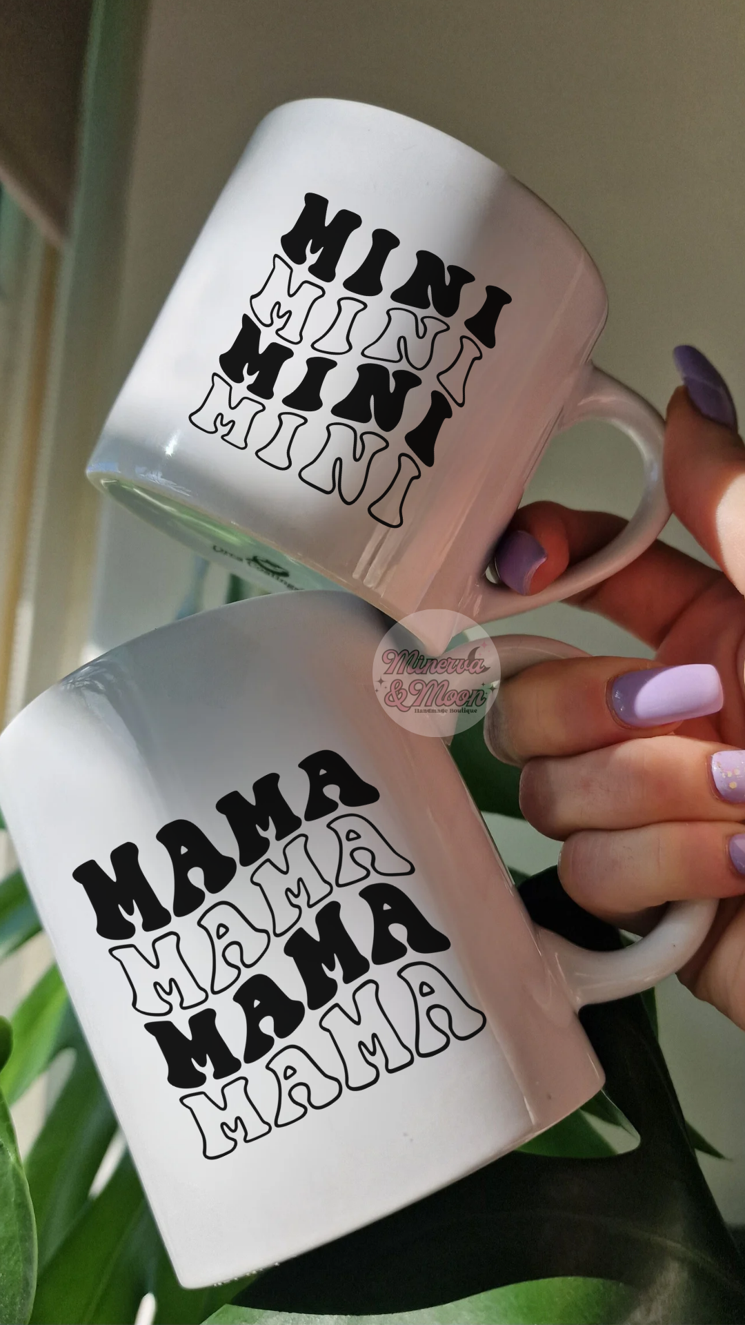 Matching Mugs | Mini & Me Mugs | Parent & Child Mugs