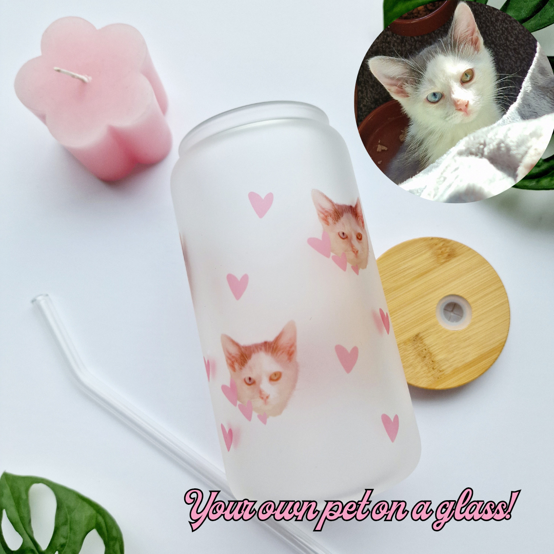 Personalised Pet Glass Cans