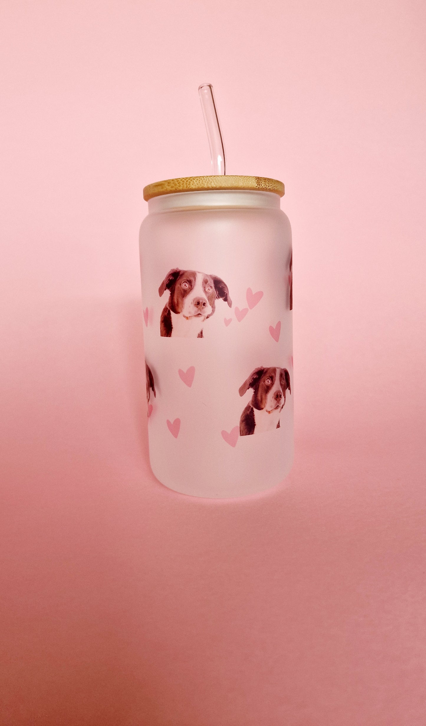 Personalised Pet Glass Cans