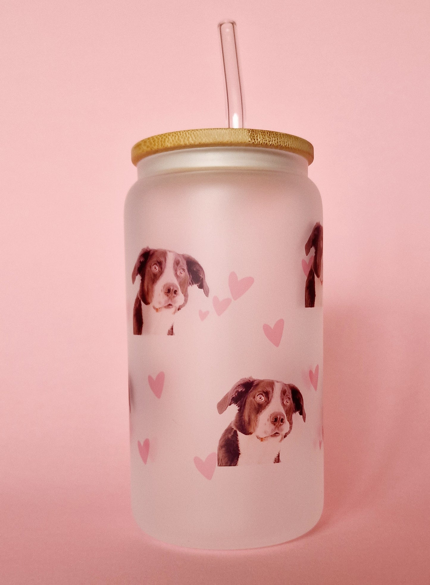 Personalised Pet Glass Cans