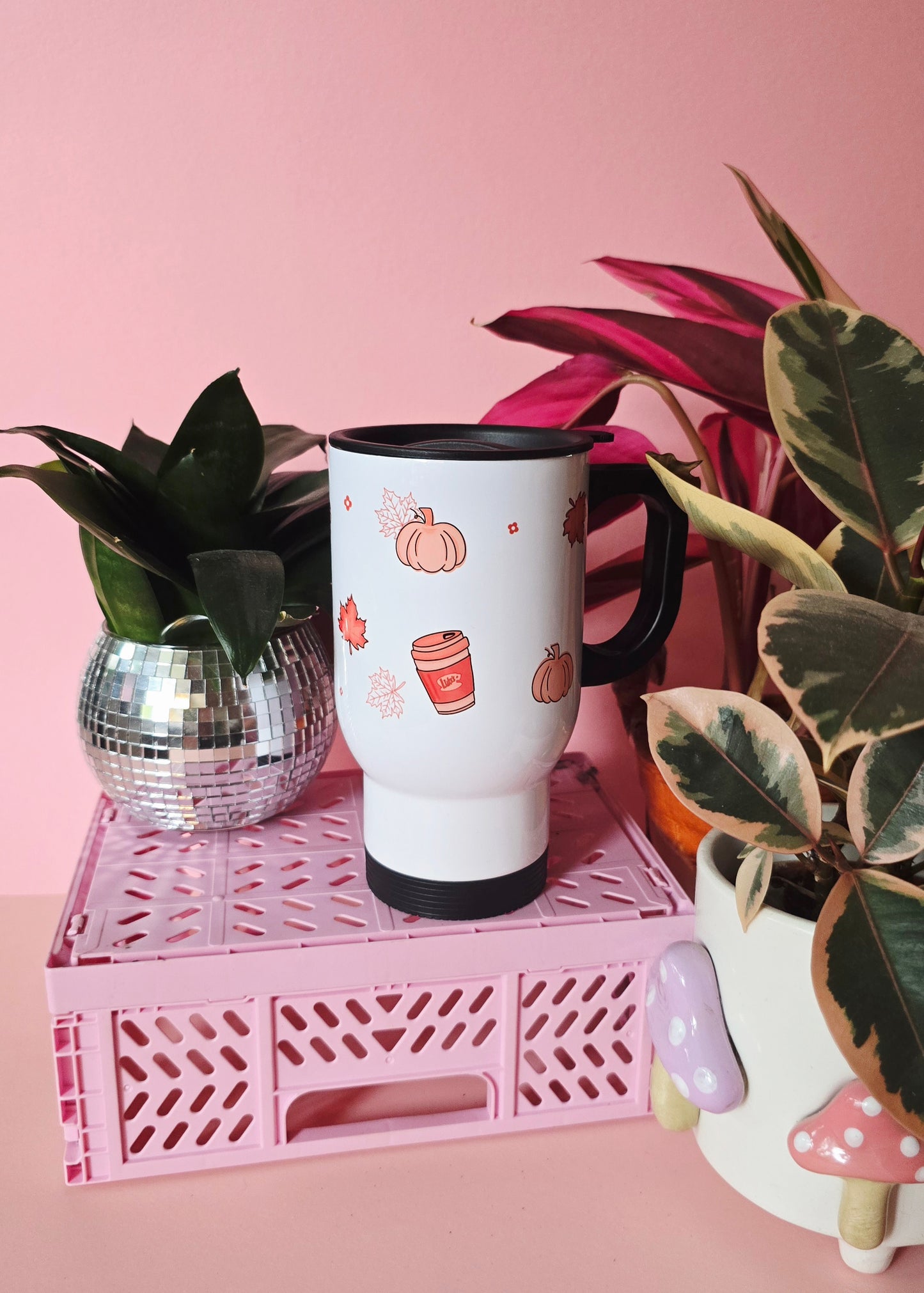 Autumnal Lukes Coffee Travel Mug Gilmore Girls Inspired