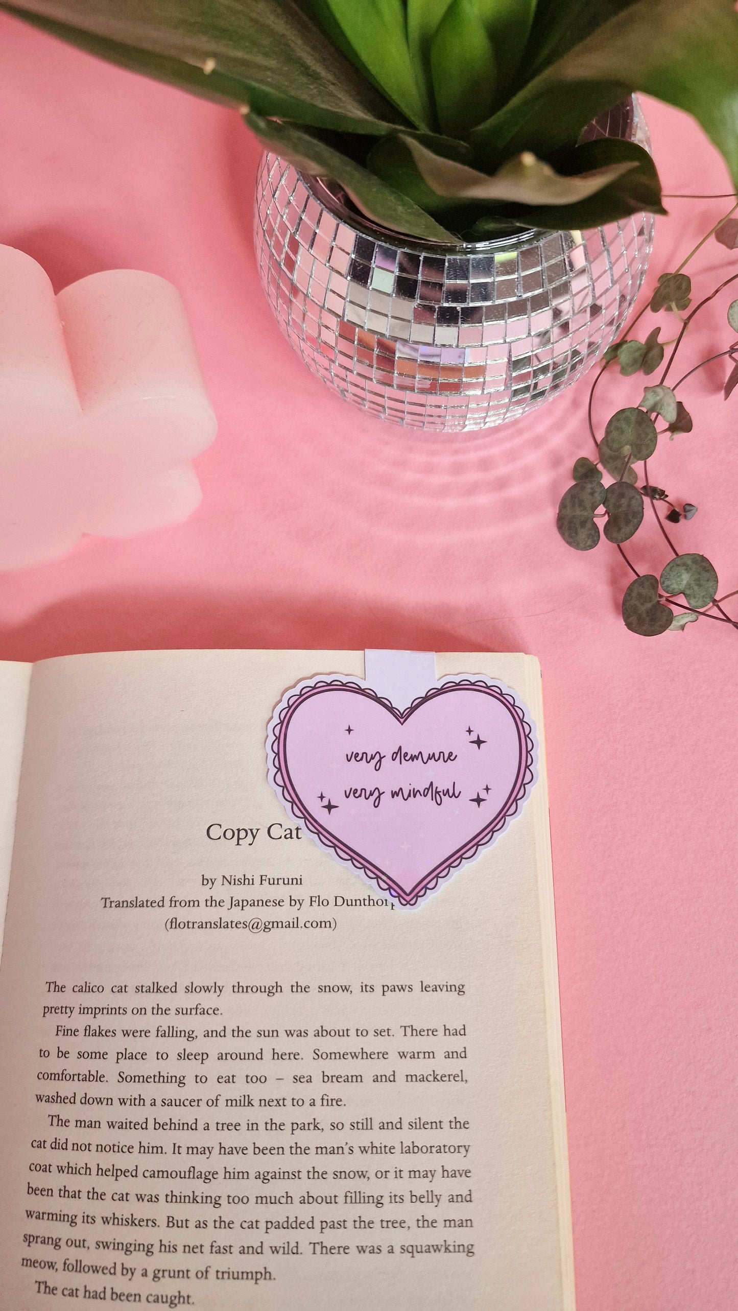 Very Demure Very Mindful Magnetic Flip Bookmark