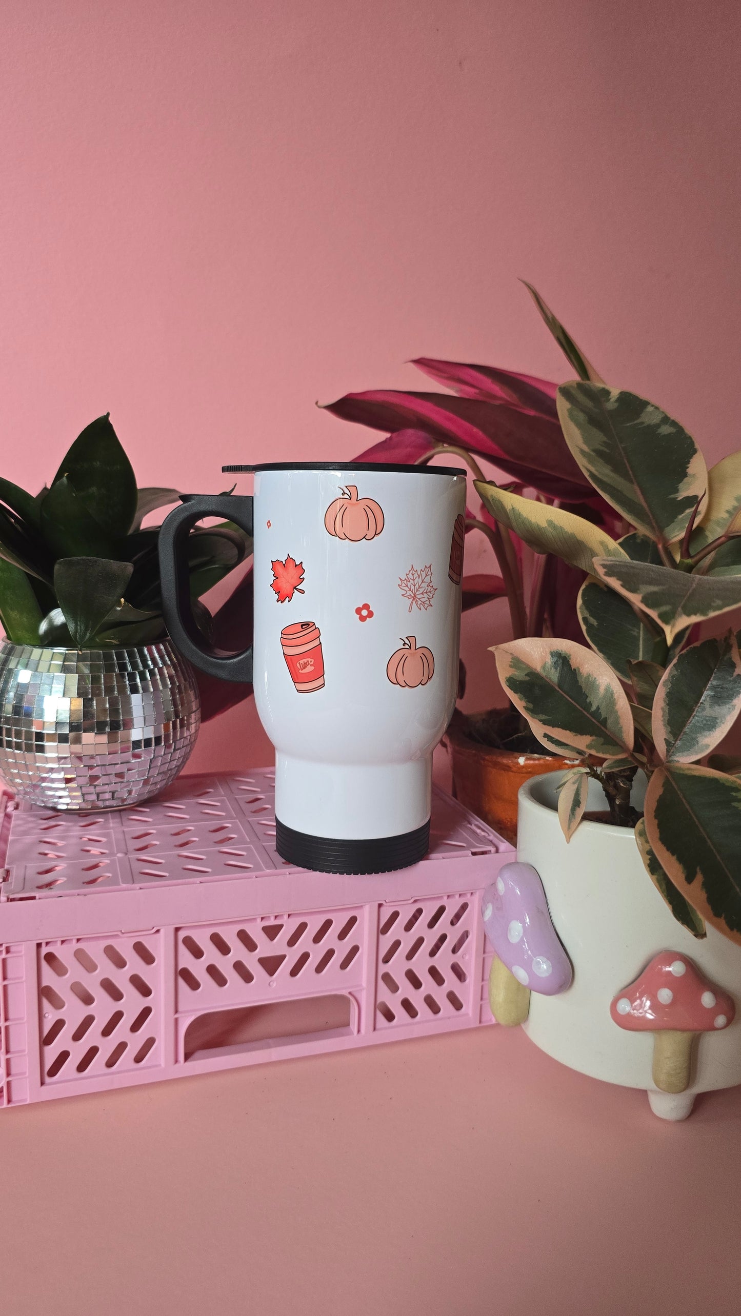 Autumnal Lukes Coffee Travel Mug Gilmore Girls Inspired