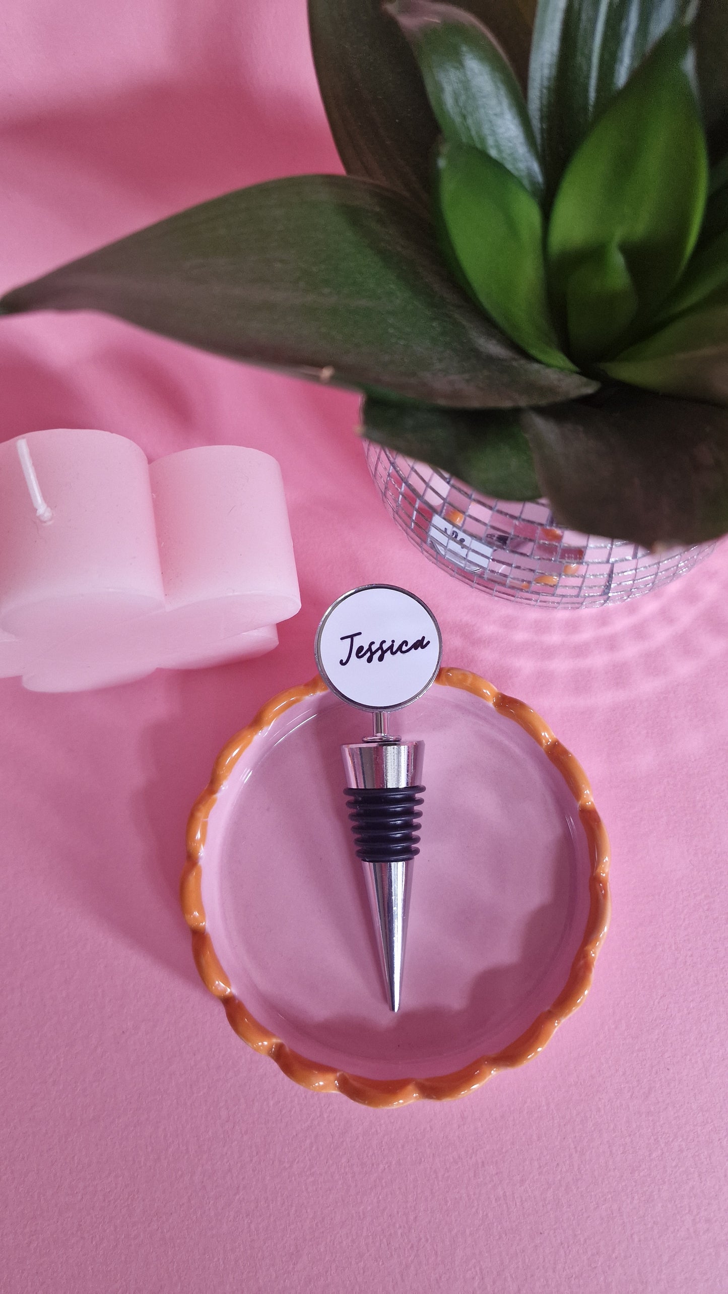 Personalised Wine Bottle Stopper