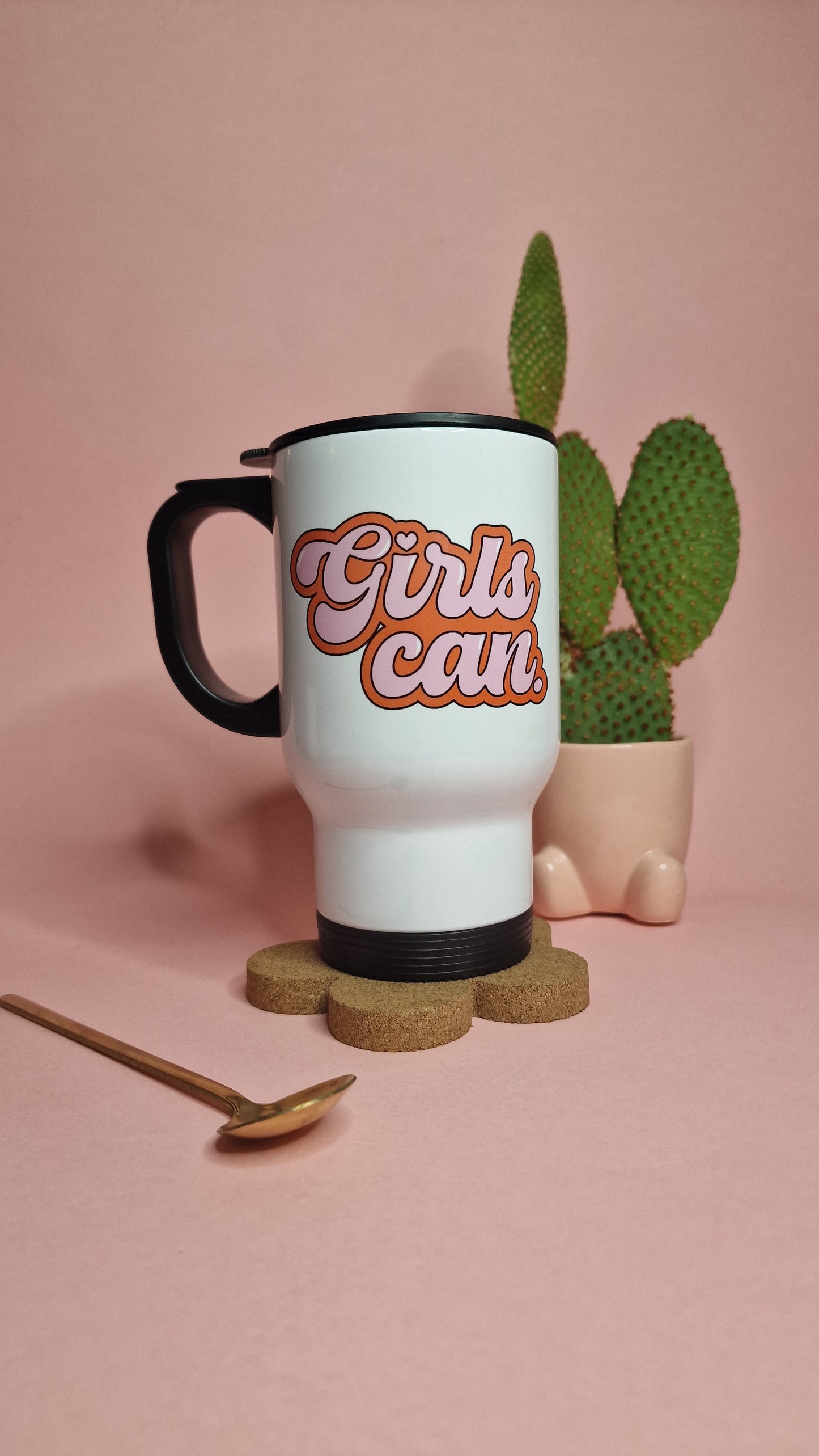 Girls Can | Cute Travel Mugs