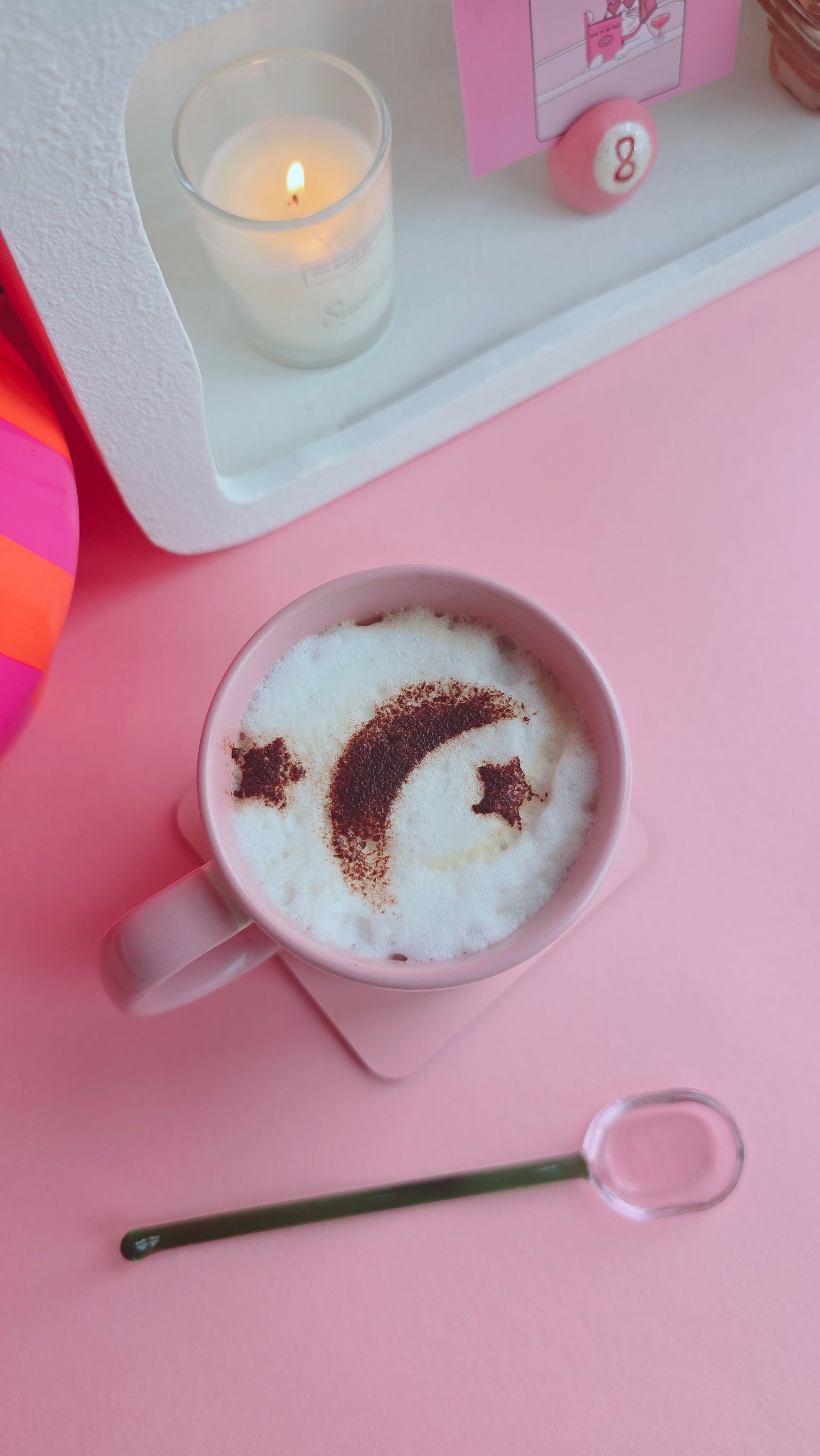 Shrek Inspired Handrawn Ceramic Pink Mug