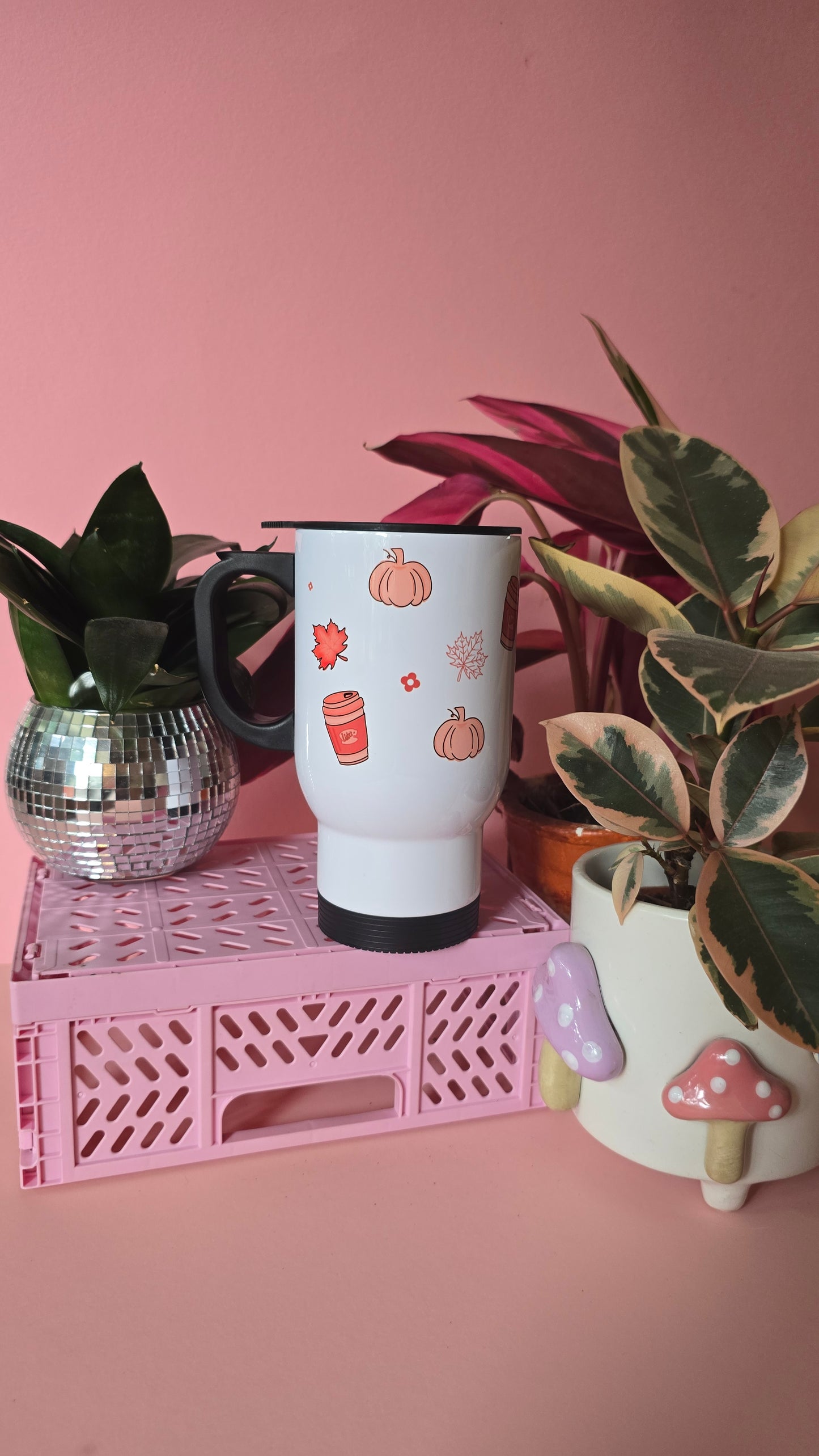 Autumnal Lukes Coffee Travel Mug Gilmore Girls Inspired