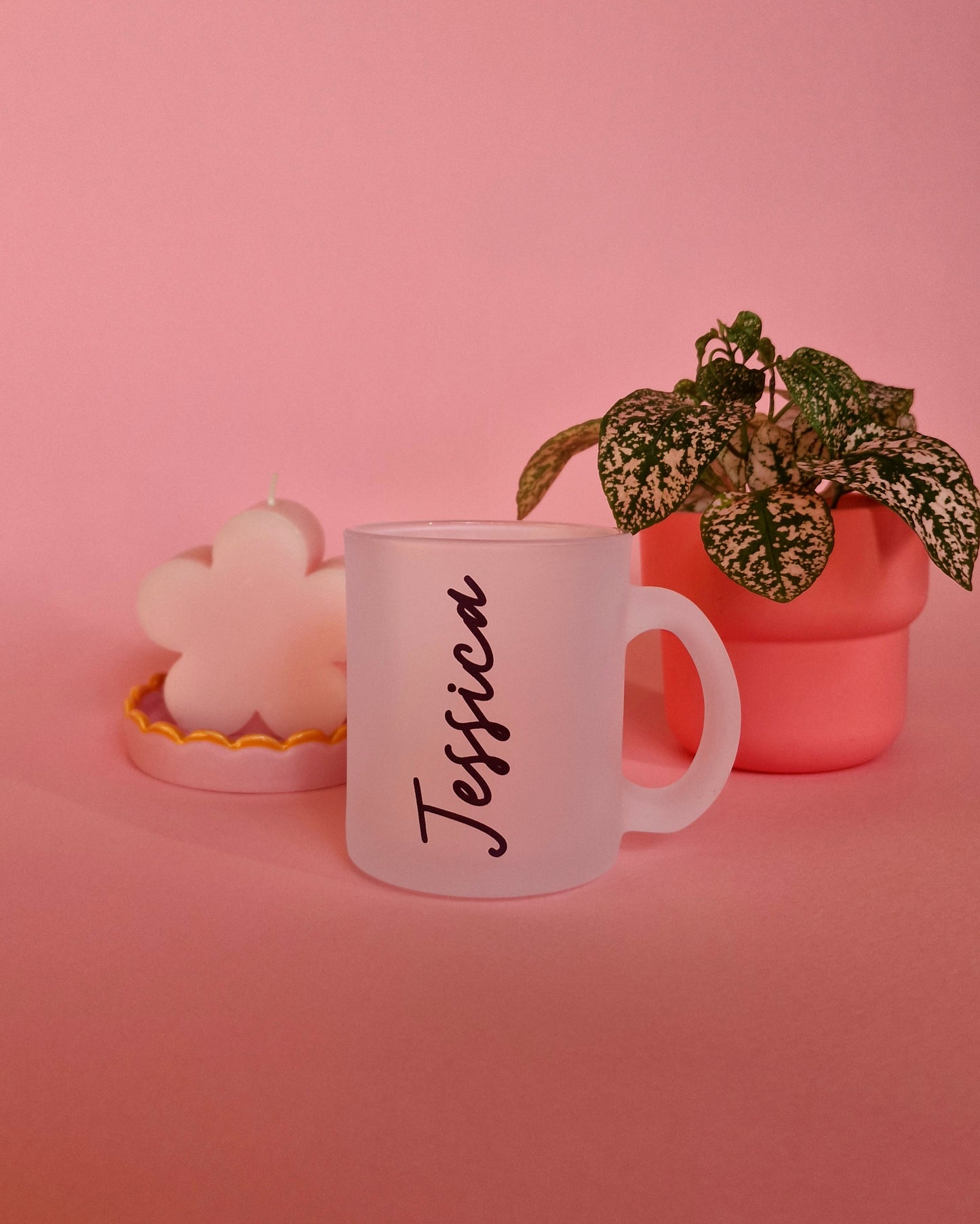 Personalised Frosted Mug