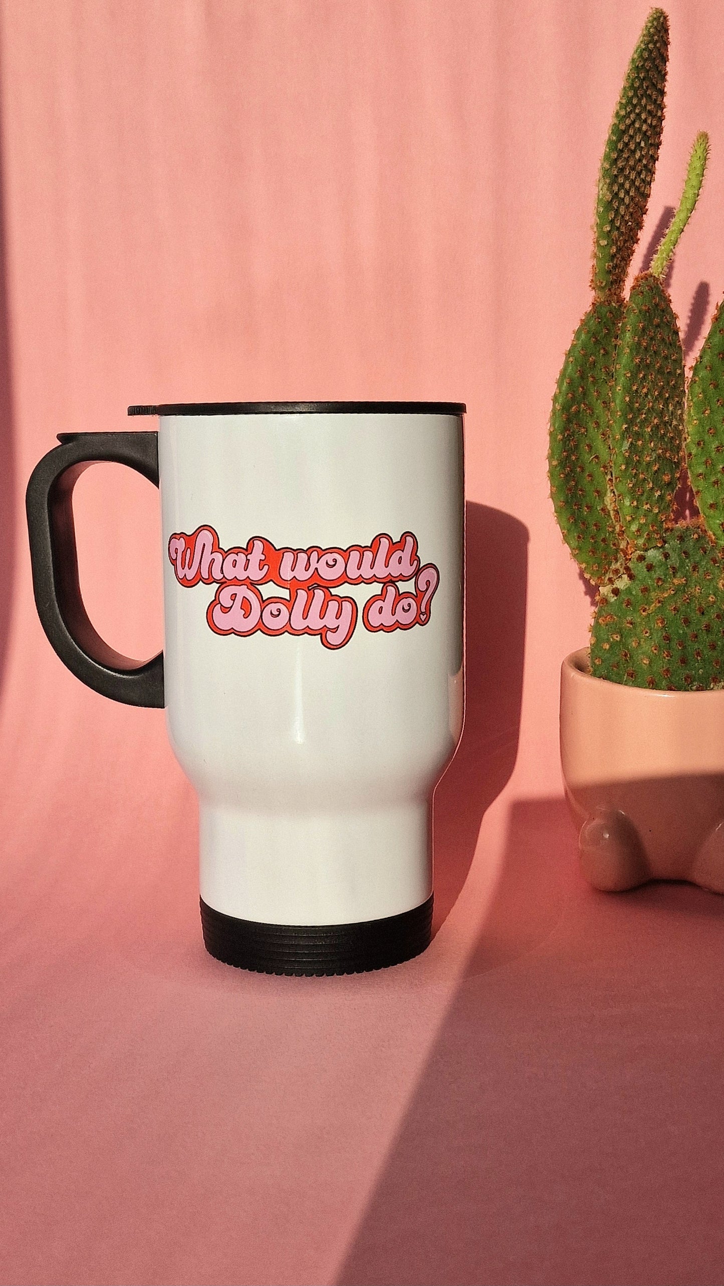 What Would Dolly Do? Cute Dolly Parton Inspired Travel Mugs