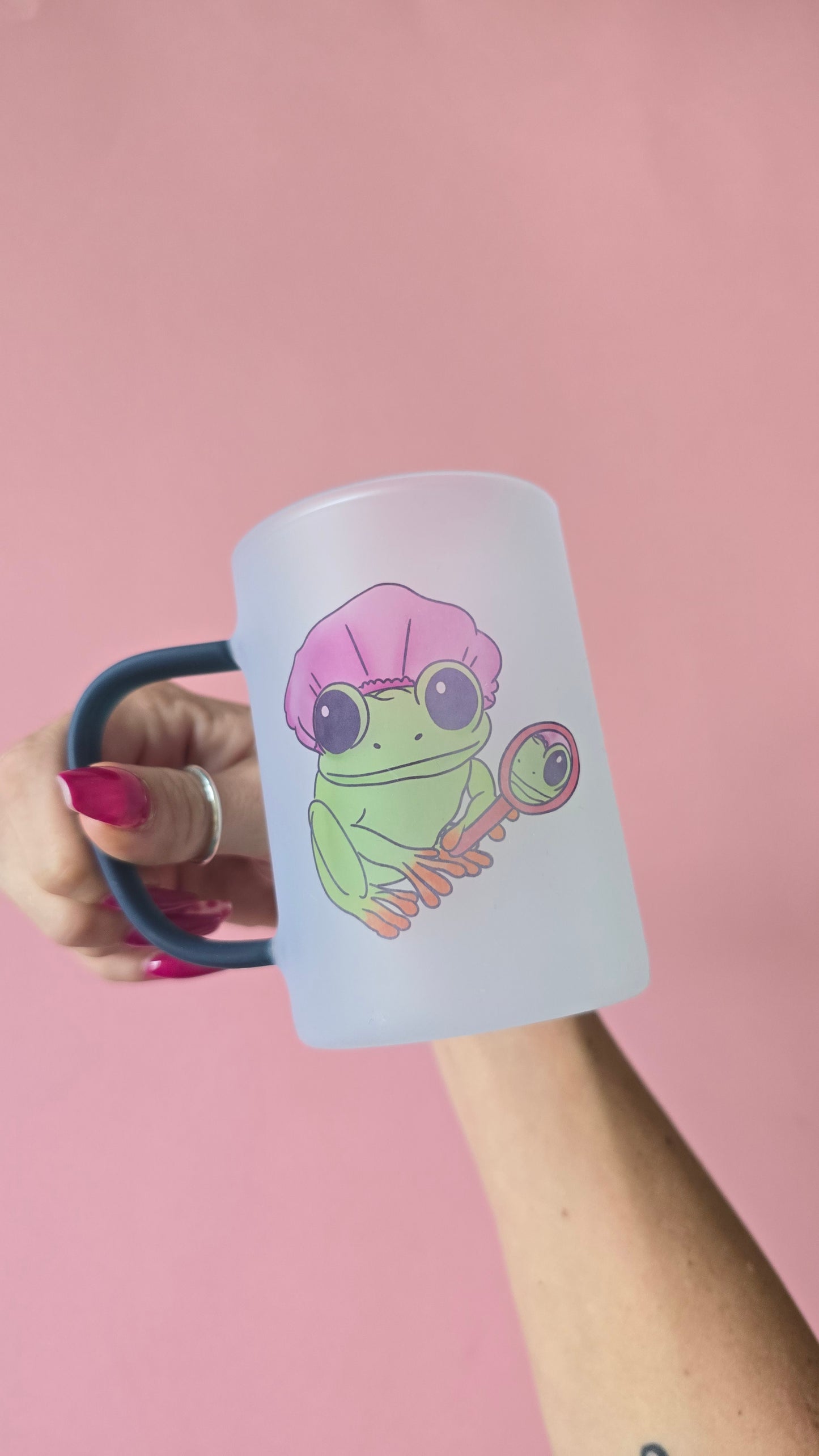 *sale* self care frog mug