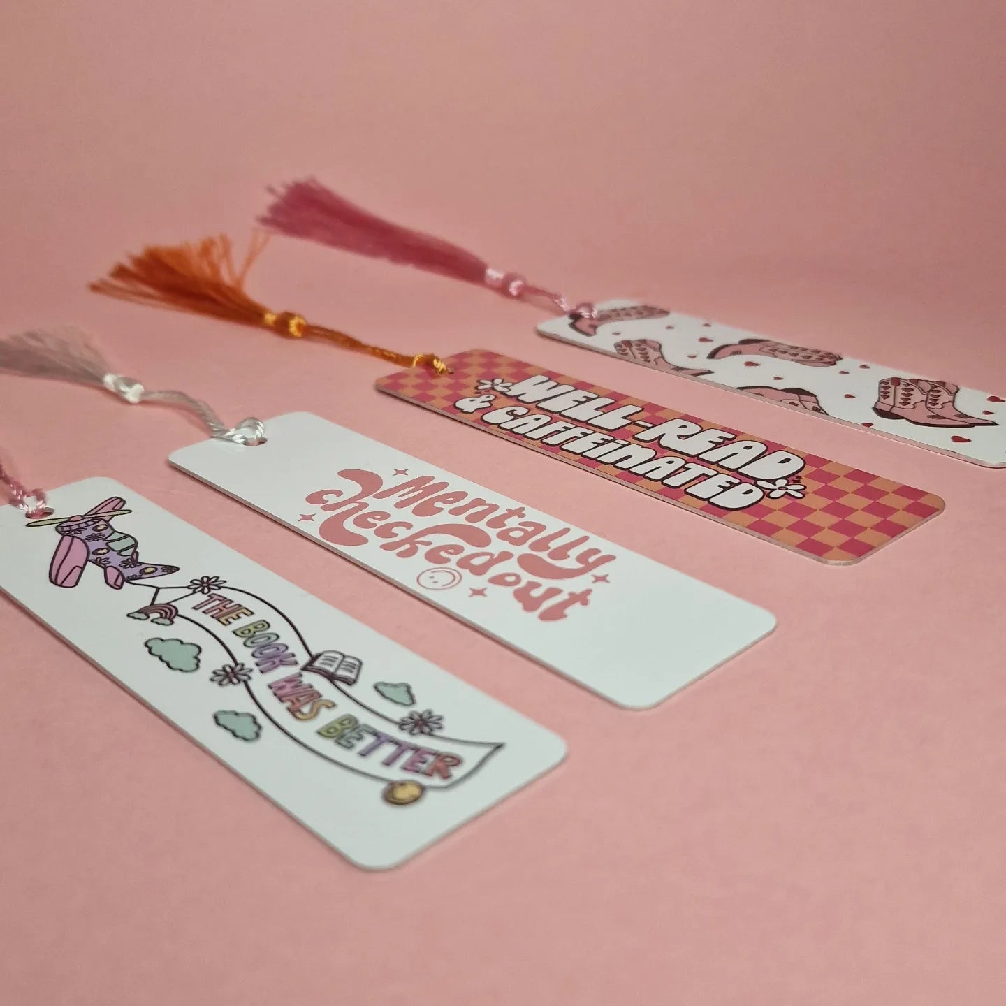 Cute Trendy Bookmarks | Bookish | TBR