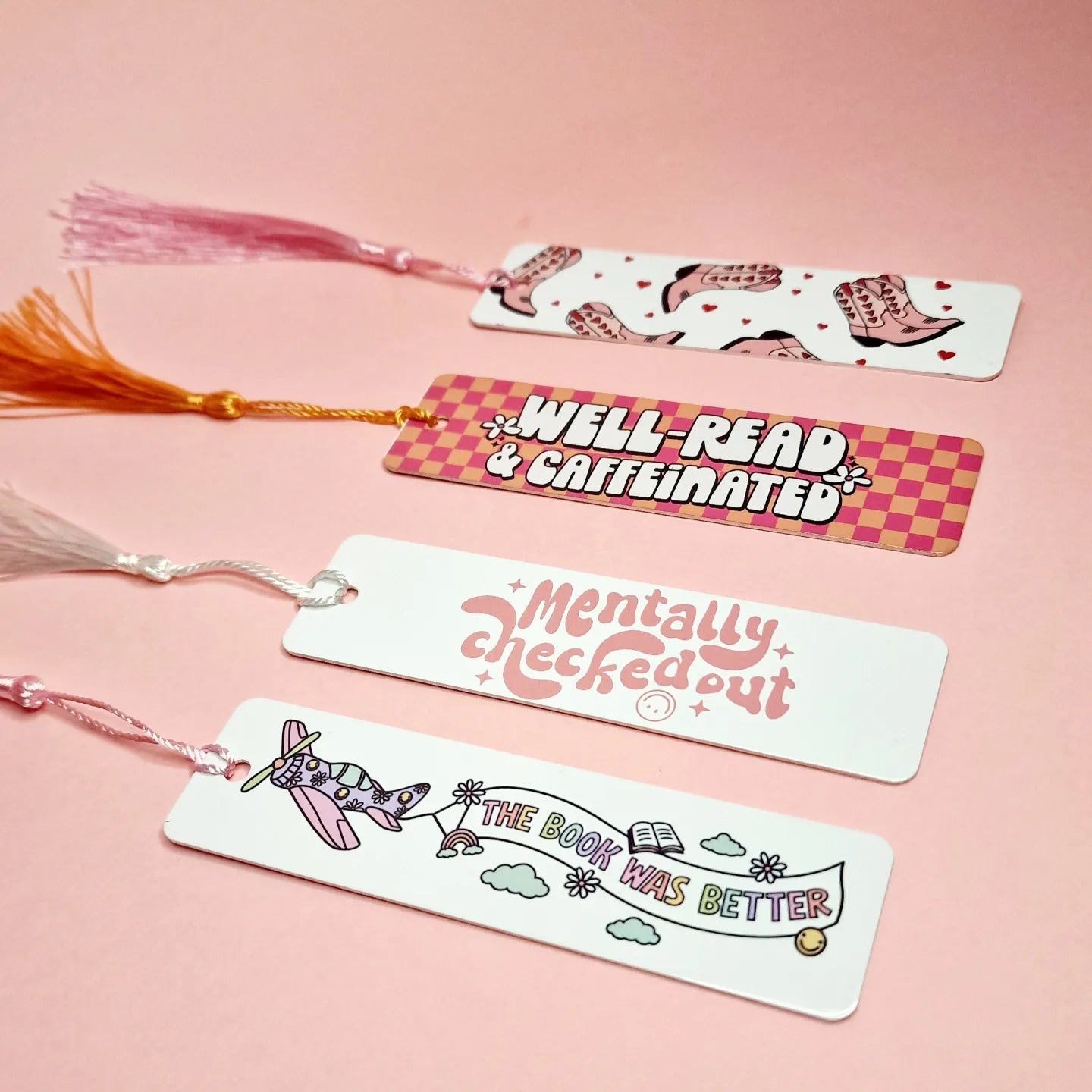 Cute Trendy Bookmarks | Bookish | TBR