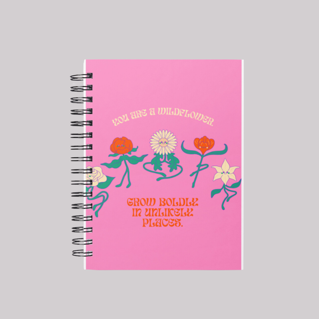 Wildflower Notebook | Cute Stationery