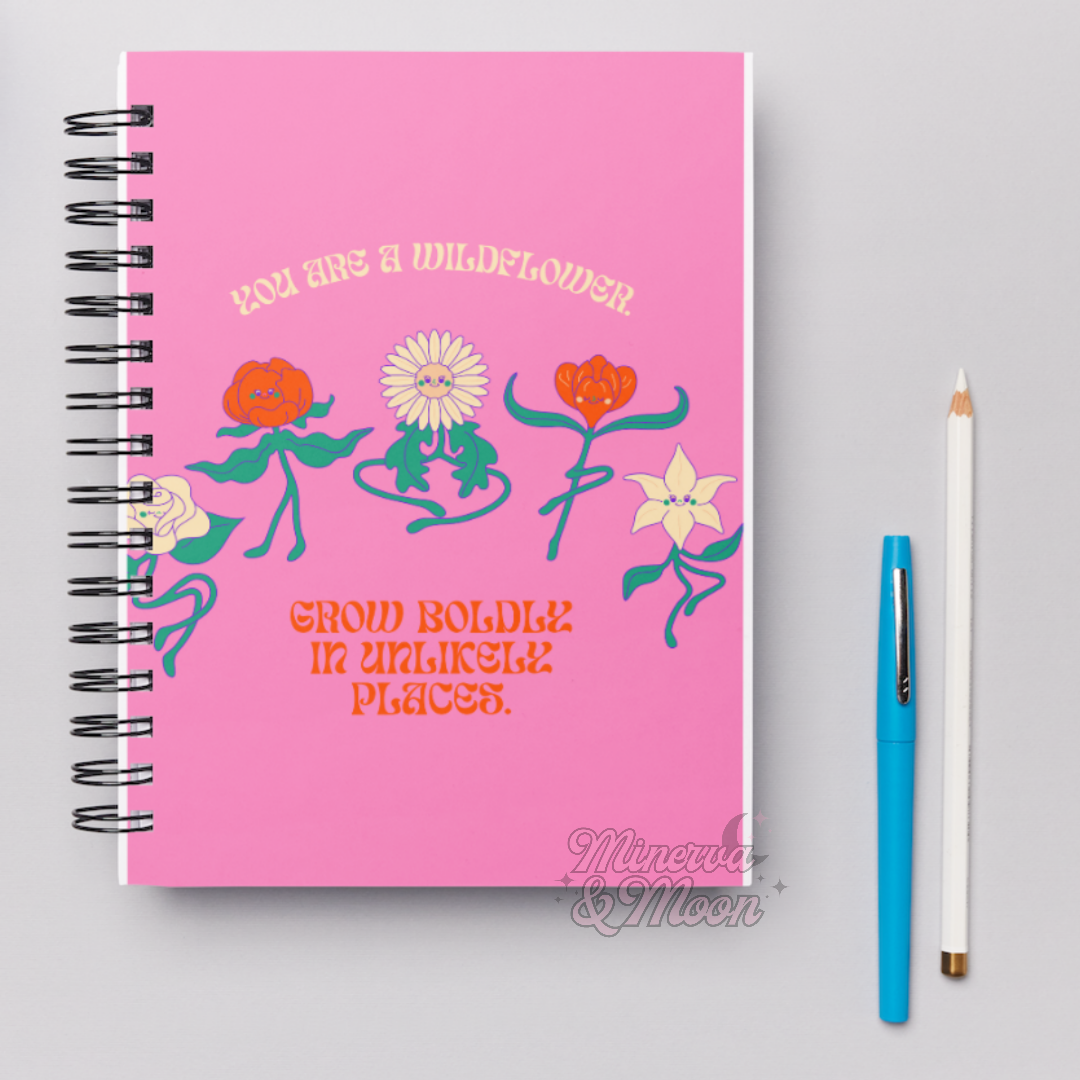 Wildflower Notebook | Cute Stationery