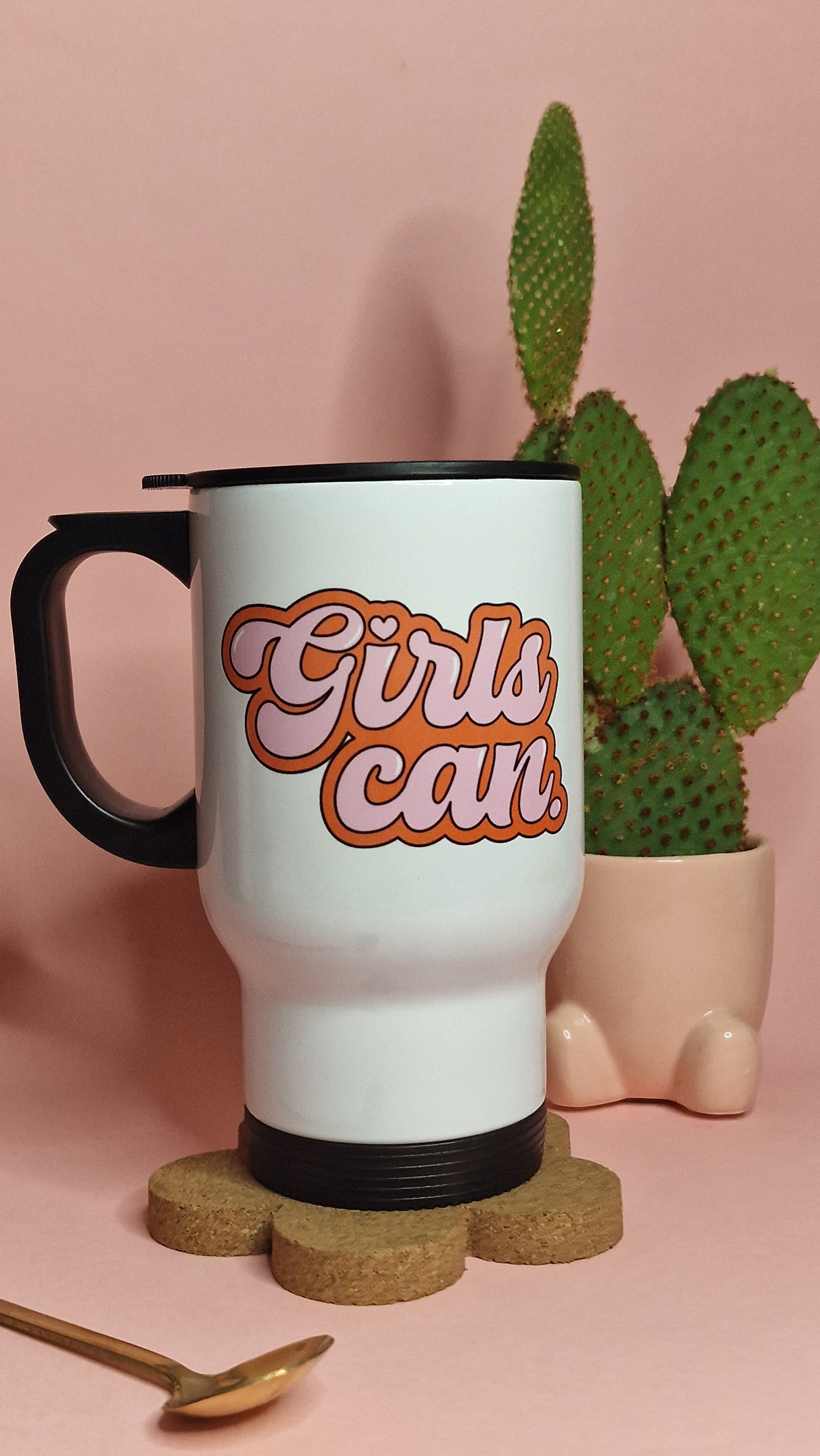 Girls Can | Cute Travel Mugs