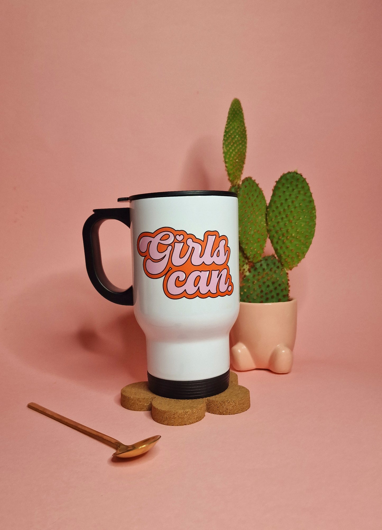 Girls Can | Cute Travel Mugs