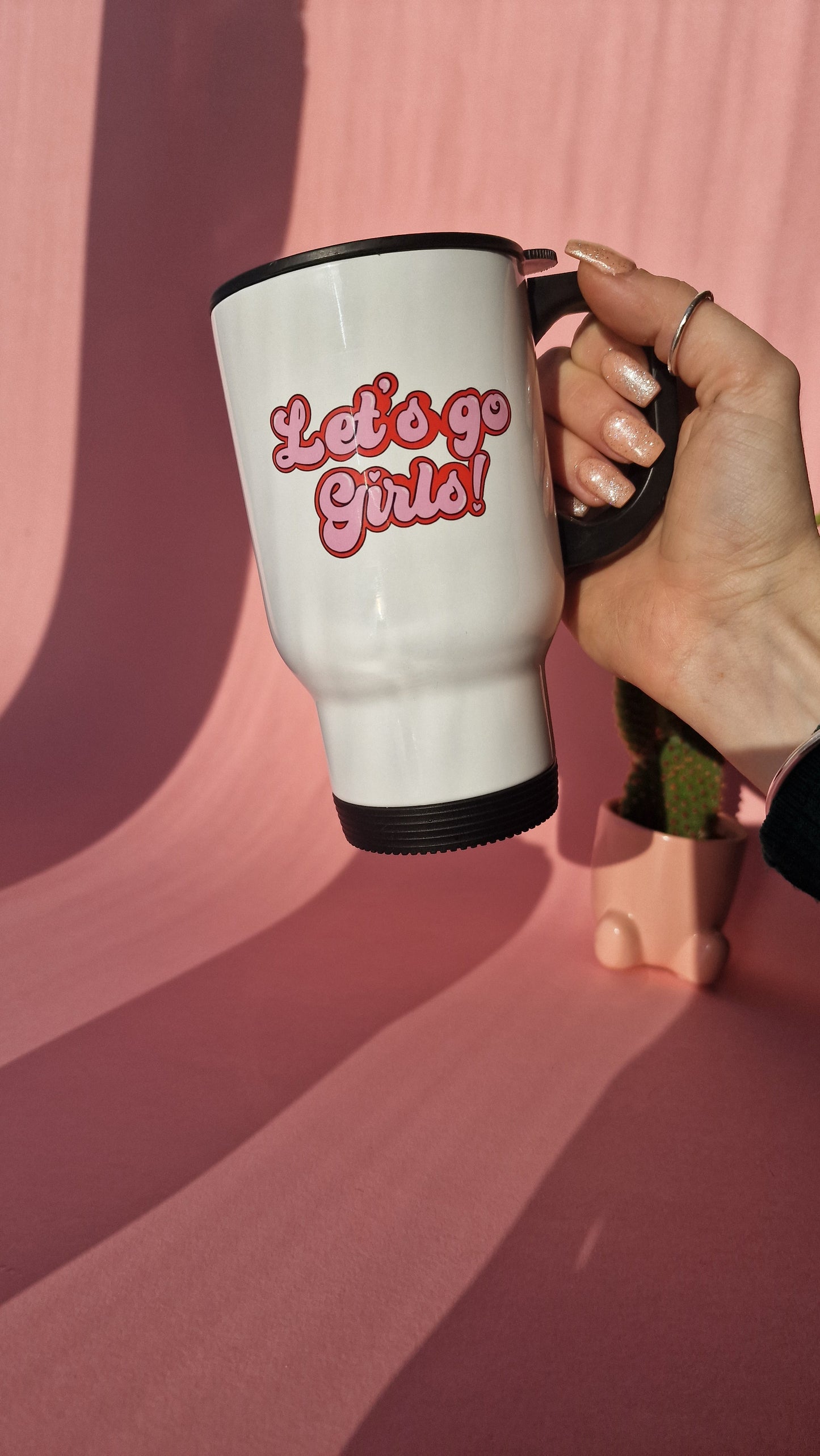 Lets Go Girls Cute Travel Mugs