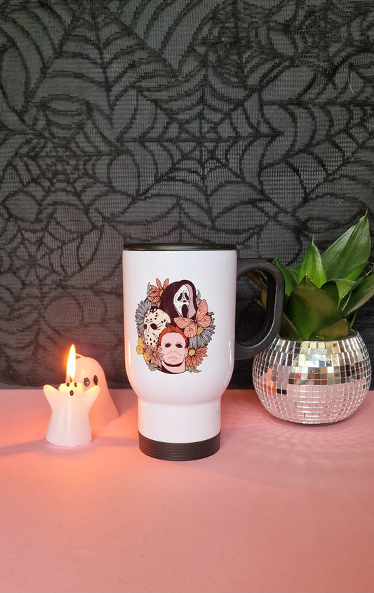 Fav Horror Villains Travel Mug