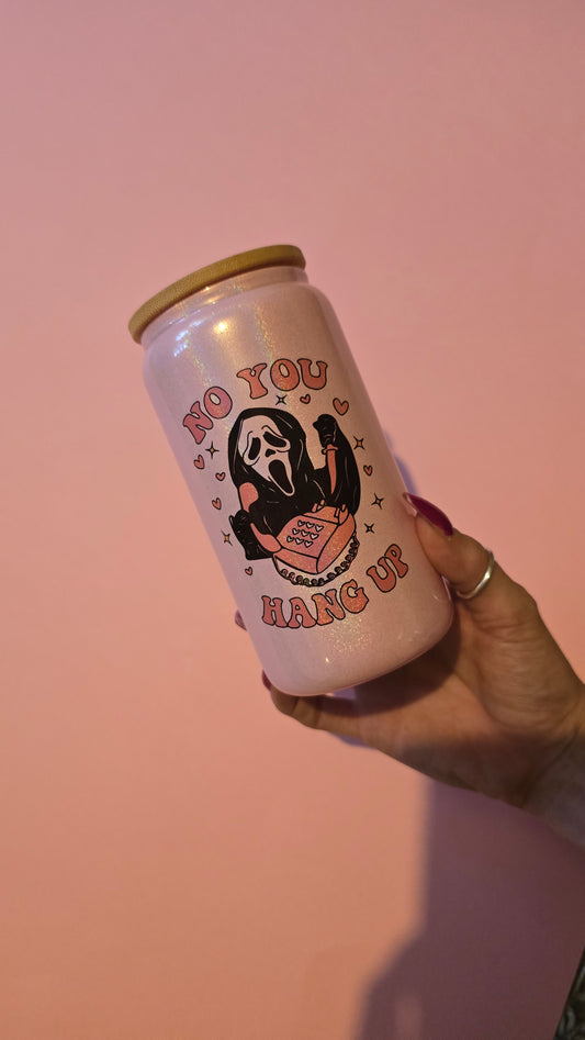 *sale* you hang up scream glass