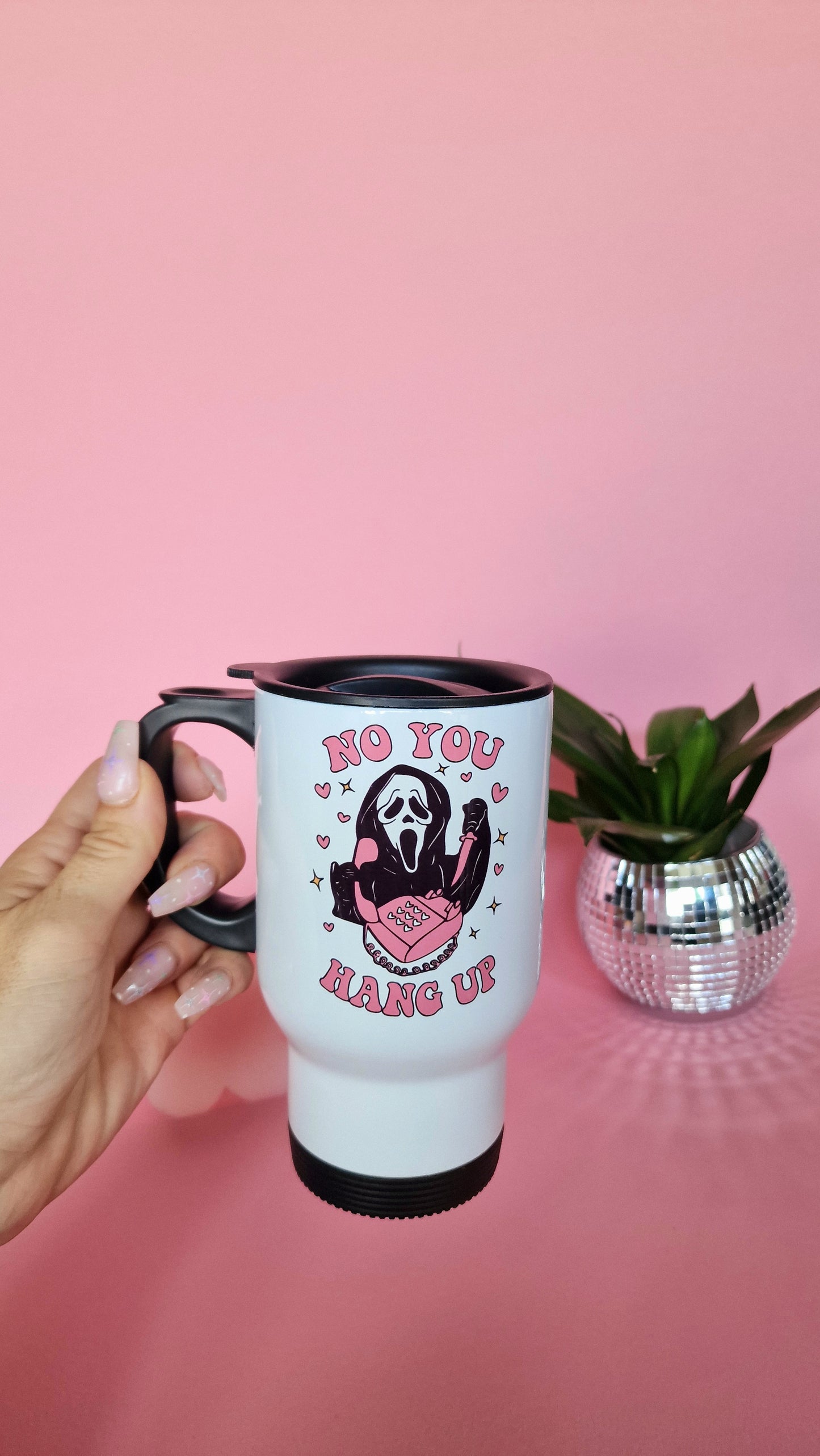 Scream You Hang Up Travel Mug