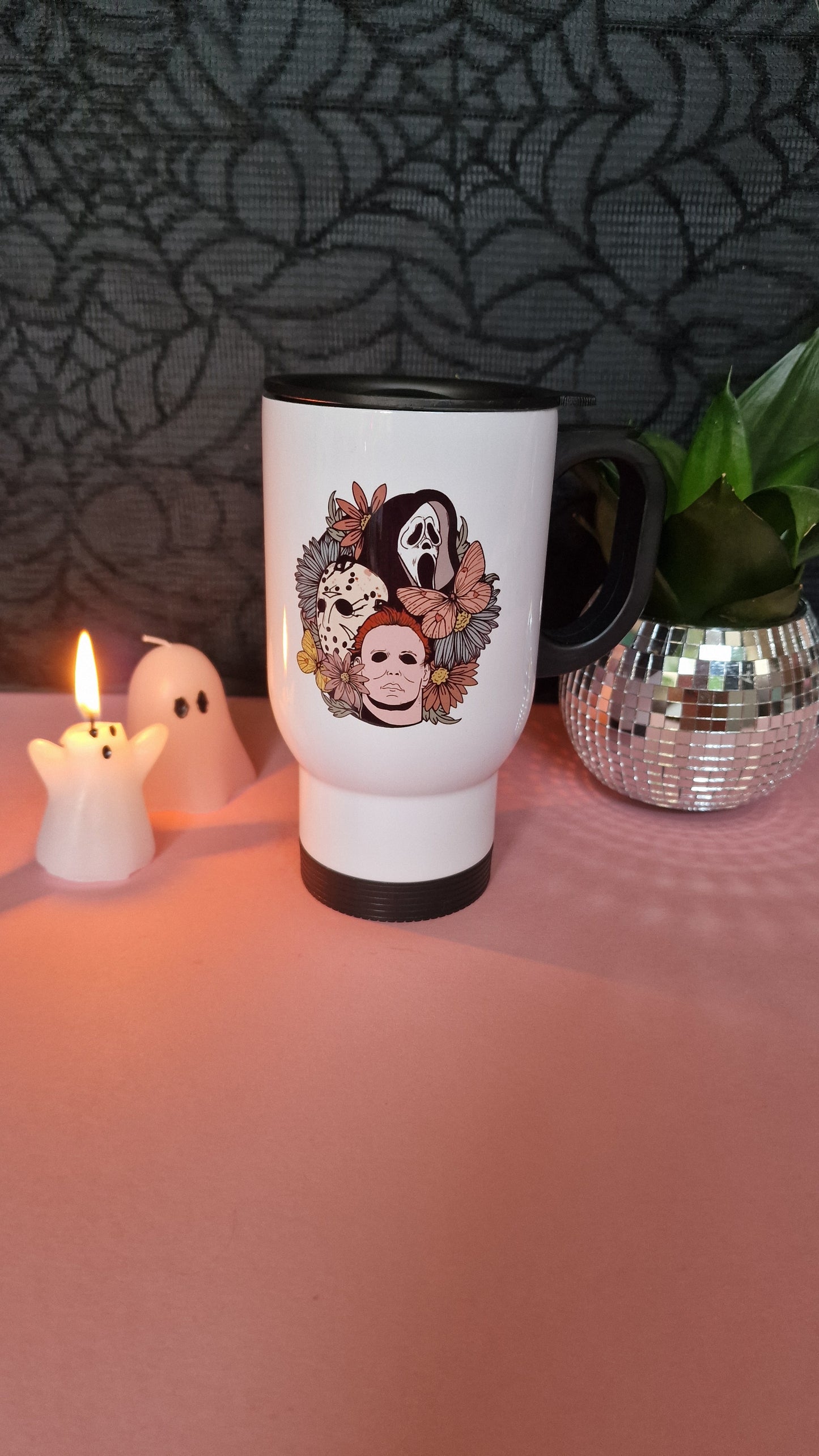 Fav Horror Villains Travel Mug