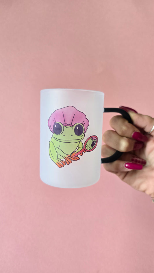 *sale* self care frog mug