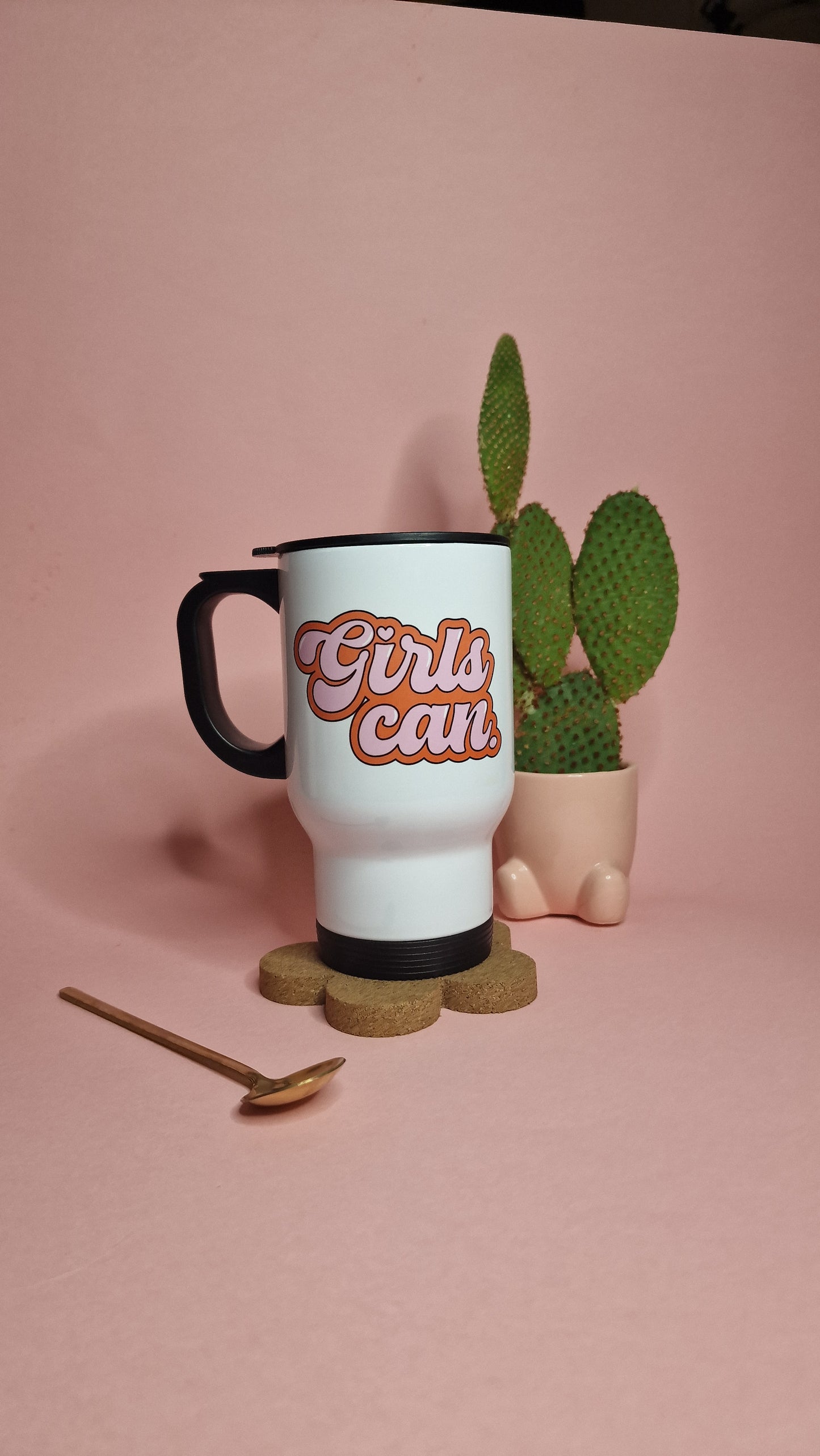 Girls Can | Cute Travel Mugs